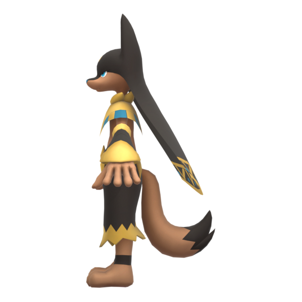 Anubis from the side
