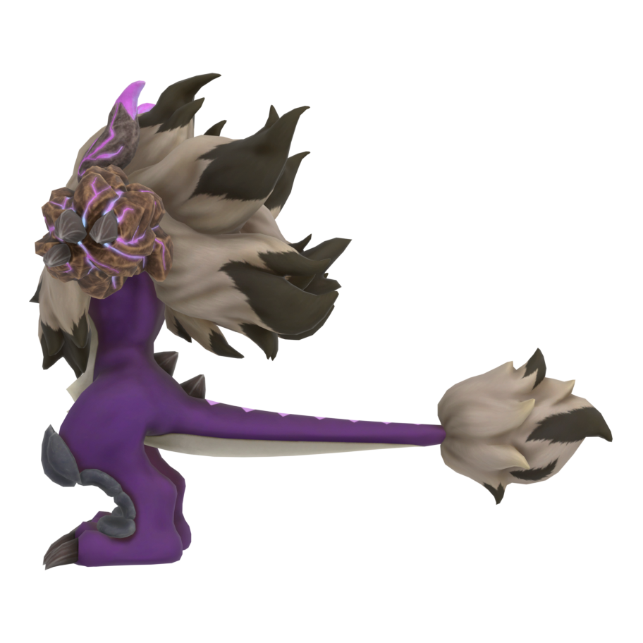 Blazamut Ryu from the side