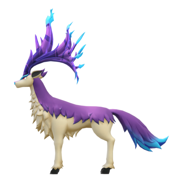 Eikthyrdeer from the side