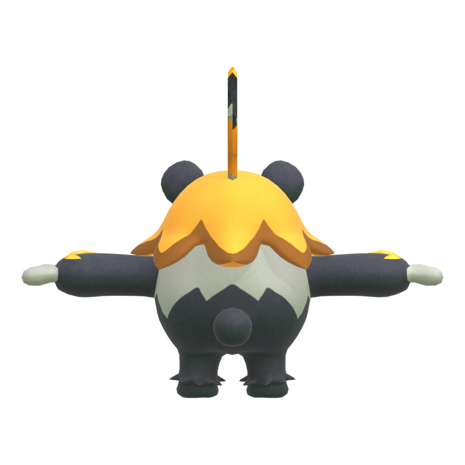 Mossanda Lux from behind