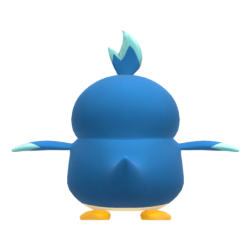 Pengullet from behind