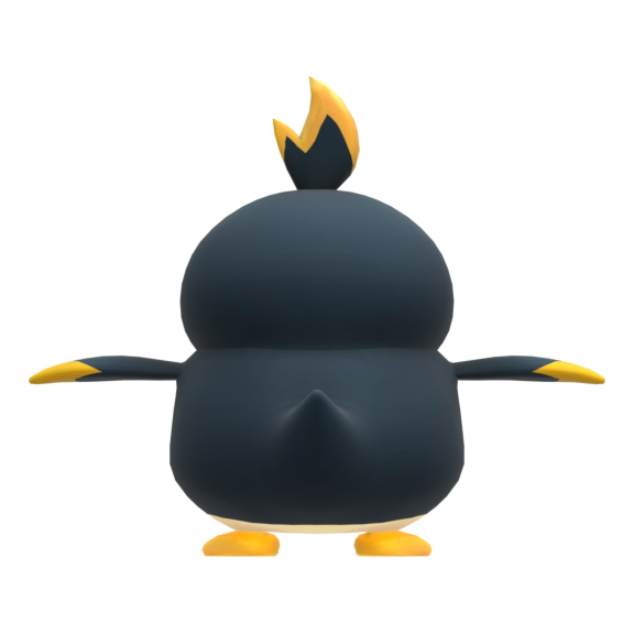 Pengullet Lux from behind