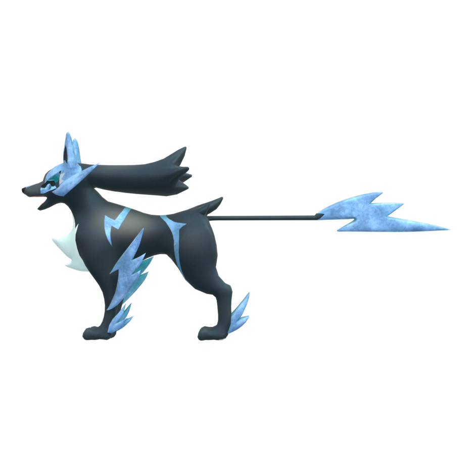 Rayhound Cryst from the side
