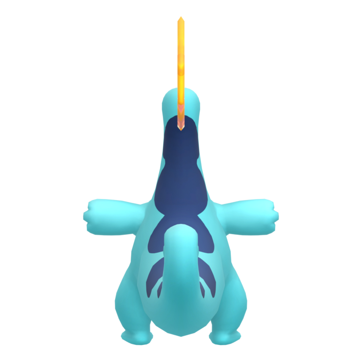 Relaxaurus Lux from behind