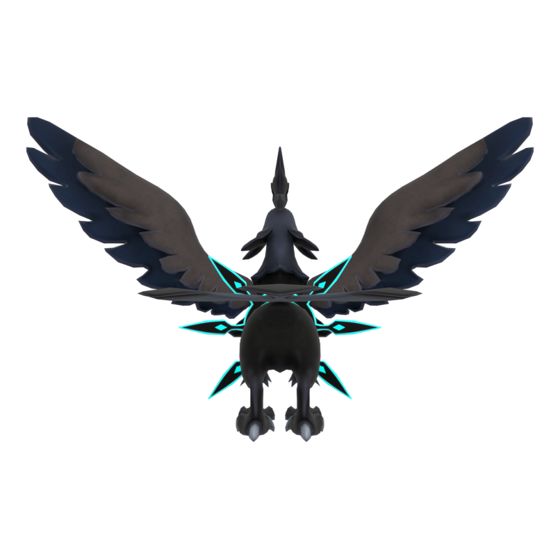Shadowbeak from behind
