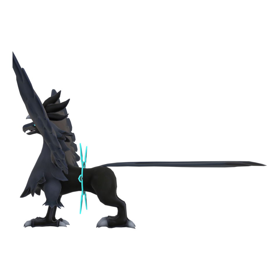 Shadowbeak from the side