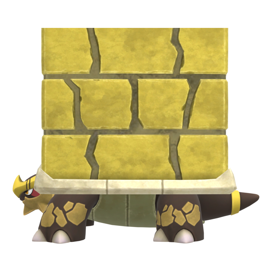 Tetroise from the side